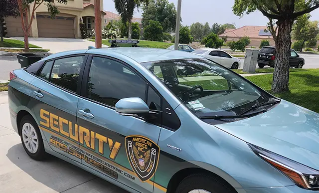 Mobile Car Patrol Riverside County