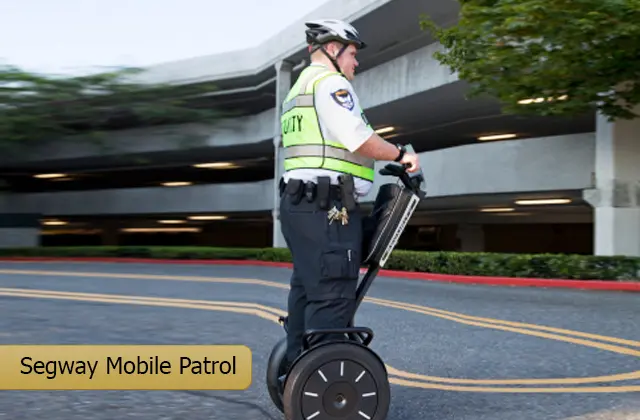 Segway Patrolling Security